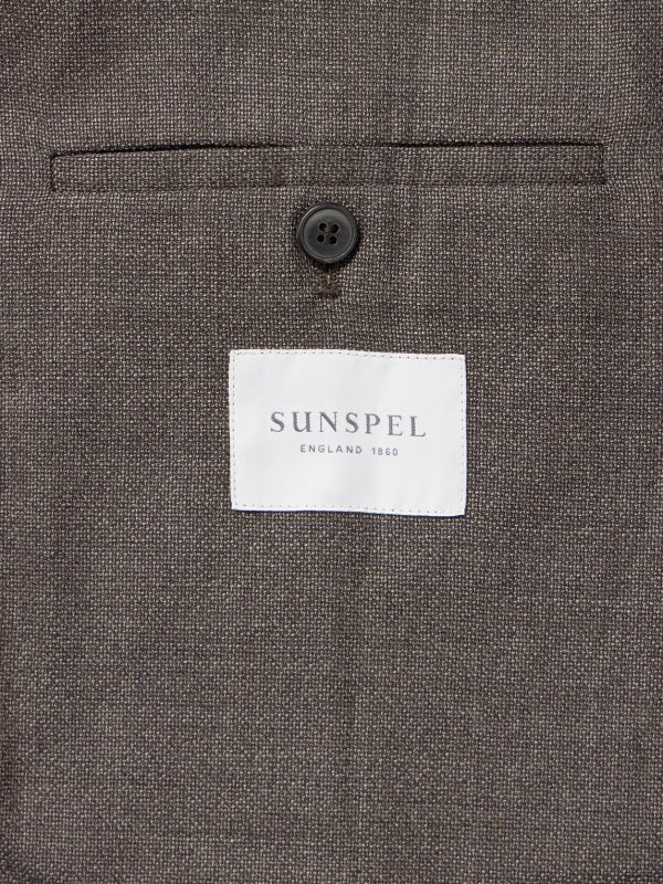 Textured Wool-Blend Suit Jacket - E2 Textured Wool-Blend Suit Jacket - E2