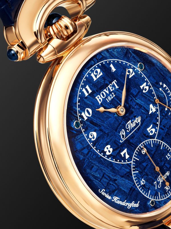 19Thirty Hand-Wound 42mm 18-Karat Red Gold, Meteorite and Alligator Watch, Ref. No. NTR0099 - CU 19Thirty Hand-Wound 42mm 18-Karat Red Gold, Meteorite and Alligator Watch, Ref. No. NTR0099 - CU