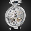 19Thirty Limited Edition Hand-Wound 42mm Stainless Steel and Leather Watch, Ref. No. NTS0108 - BK