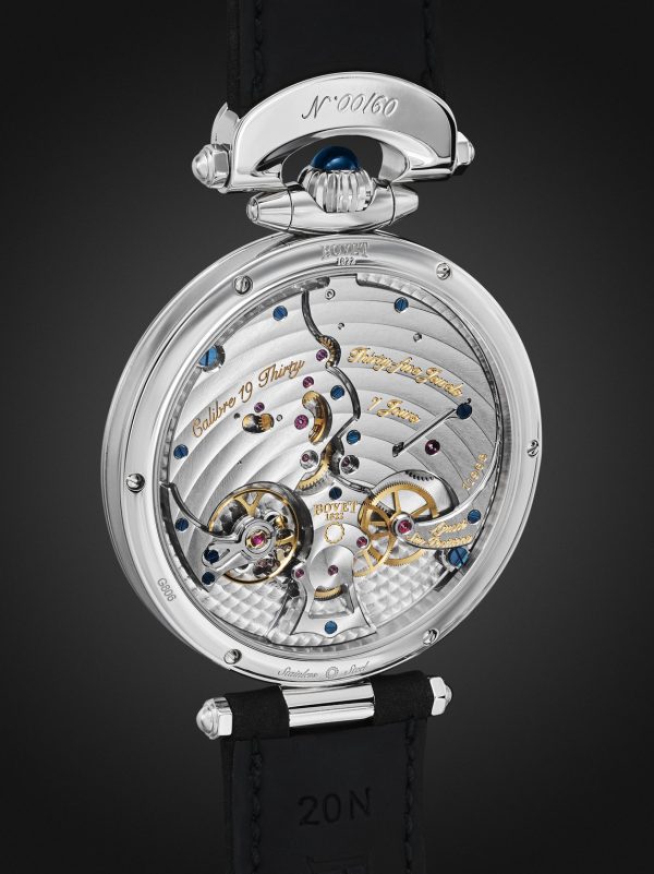 19Thirty Limited Edition Hand-Wound 42mm Stainless Steel and Leather Watch, Ref. No. NTS0108 - BK