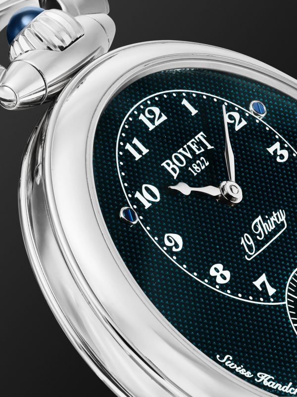 19Thirty Limited Edition Hand-Wound 42mm Stainless Steel and Leather Watch, Ref. No. NTS0108 - CU