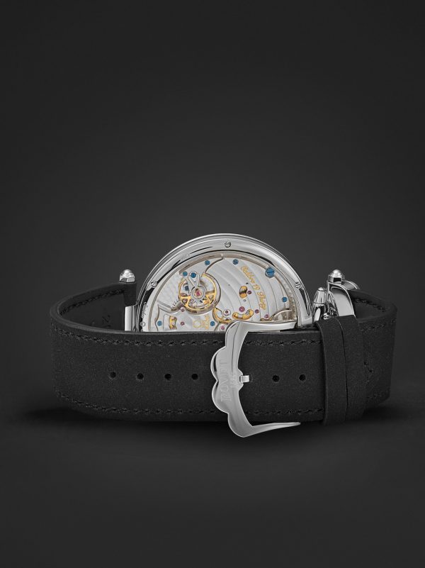 19Thirty Limited Edition Hand-Wound 42mm Stainless Steel and Leather Watch, Ref. No. NTS0108 - E2