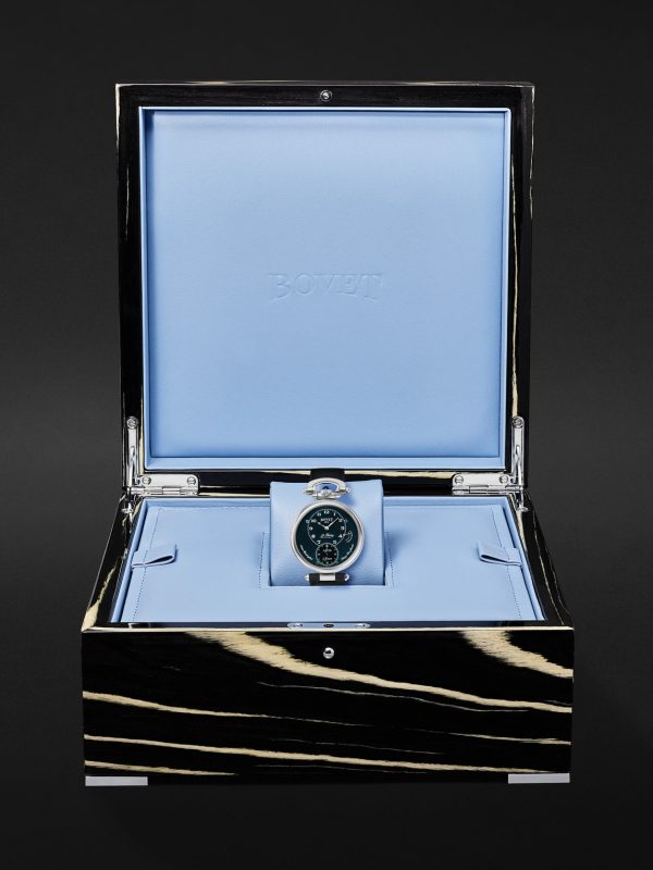 19Thirty Limited Edition Hand-Wound 42mm Stainless Steel and Leather Watch, Ref. No. NTS0108 - E3