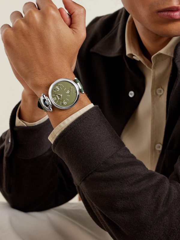 19Thirty 10th Anniversary Hand-Wound 42mm Stainless Steel and Leather Watch, Ref. No. NTS0118 - OU 19Thirty 10th Anniversary Hand-Wound 42mm Stainless Steel and Leather Watch, Ref. No. NTS0118 - OU