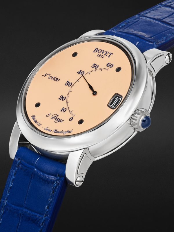 Récital 15 Limited Edition Hand-Wound 42mm Titanium and Leather Watch, Ref. No. R150021 - FR Récital 15 Limited Edition Hand-Wound 42mm Titanium and Leather Watch, Ref. No. R150021 - FR