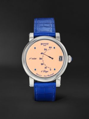 Récital 15 Limited Edition Hand-Wound 42mm Titanium and Leather Watch, Ref. No. R150021 Récital 15 Limited Edition Hand-Wound 42mm Titanium and Leather Watch, Ref. No. R150021