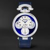 19Thirty Hand-Wound 42mm Stainless Steel and Rubber Watch, Ref. No. NTS0104