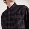 Striped Cotton-Twill Shirt - CU Striped Cotton-Twill Shirt - CU