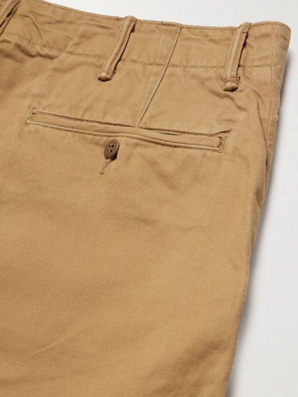 Straight-Leg Cotton-Twill Chinos - CU Straight-Leg Cotton-Twill Chinos - CU