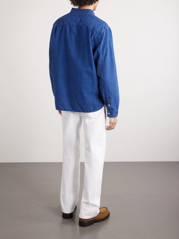 Button-Down Collar Cotton Oxford Shirt - BK Button-Down Collar Cotton Oxford Shirt - BK