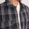 Checked Wool and Cashmere-Blend Overshirt - CU Checked Wool and Cashmere-Blend Overshirt - CU