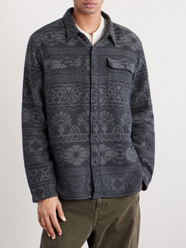 Cotton-Jacquard Shirt - FR Cotton-Jacquard Shirt - FR