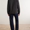 Wool-Blend Jacquard Overshirt - BK Wool-Blend Jacquard Overshirt - BK