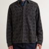 Wool-Blend Jacquard Overshirt - FR Wool-Blend Jacquard Overshirt - FR