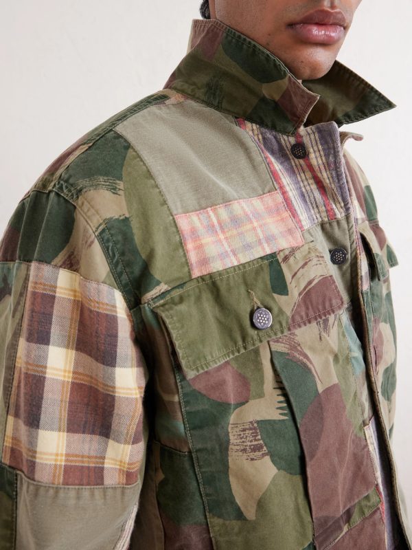 Patchwork Cotton Shirt - CU Patchwork Cotton Shirt - CU