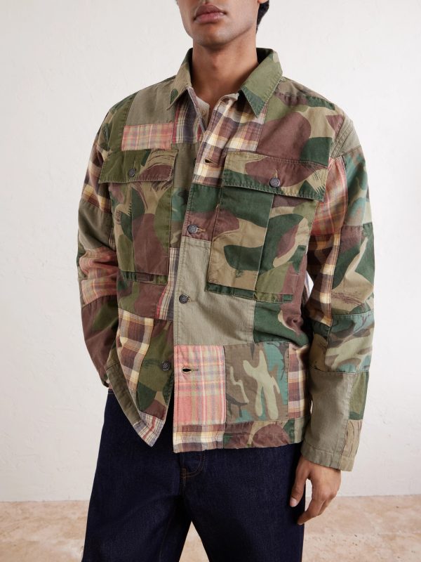 Patchwork Cotton Shirt - FR Patchwork Cotton Shirt - FR