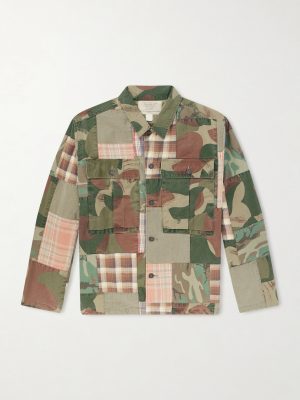 Patchwork Cotton Shirt Patchwork Cotton Shirt