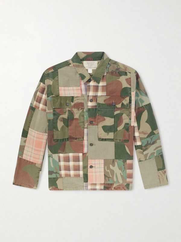 Patchwork Cotton Shirt Patchwork Cotton Shirt