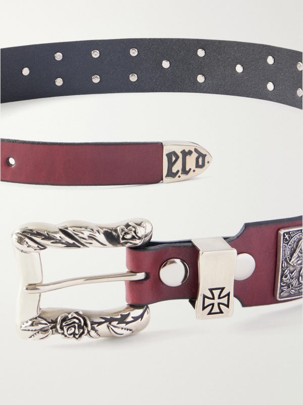 St.Teresa 2cm Studded Leather Belt - E1 St.Teresa 2cm Studded Leather Belt - E1