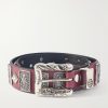 St.Teresa 2cm Studded Leather Belt St.Teresa 2cm Studded Leather Belt