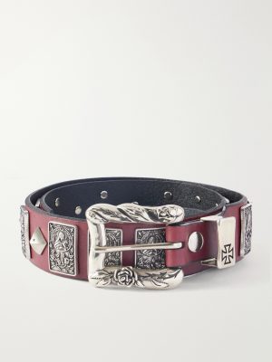 St.Teresa 2cm Studded Leather Belt St.Teresa 2cm Studded Leather Belt