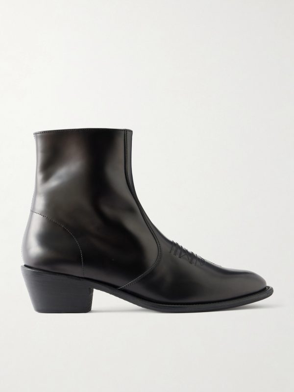 Kansas Leather Chelsea Boots