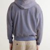 Daughter's Distressed Printed Cotton-Jersey Zip-Up Hoodie - BK Daughter's Distressed Printed Cotton-Jersey Zip-Up Hoodie - BK