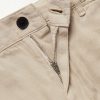 Straight-Leg Distressed Cotton and Linen-Blend Trousers - E1 Straight-Leg Distressed Cotton and Linen-Blend Trousers - E1