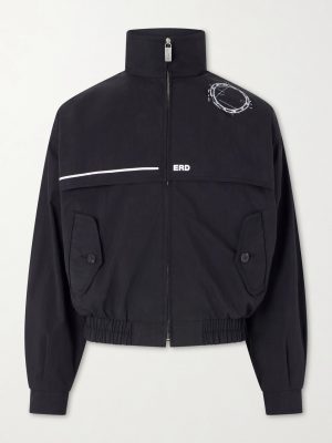 Serge Logo-Printed Shell Jacket Serge Logo-Printed Shell Jacket