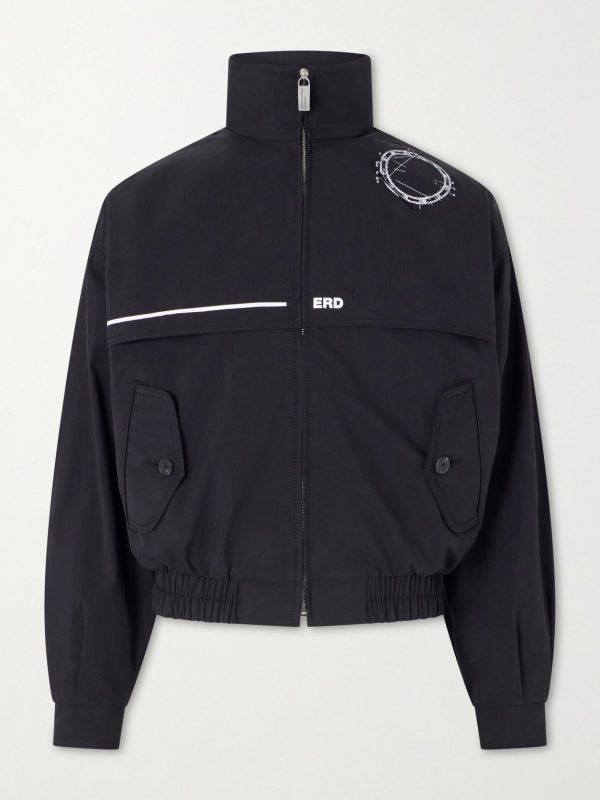 Serge Logo-Printed Shell Jacket Serge Logo-Printed Shell Jacket