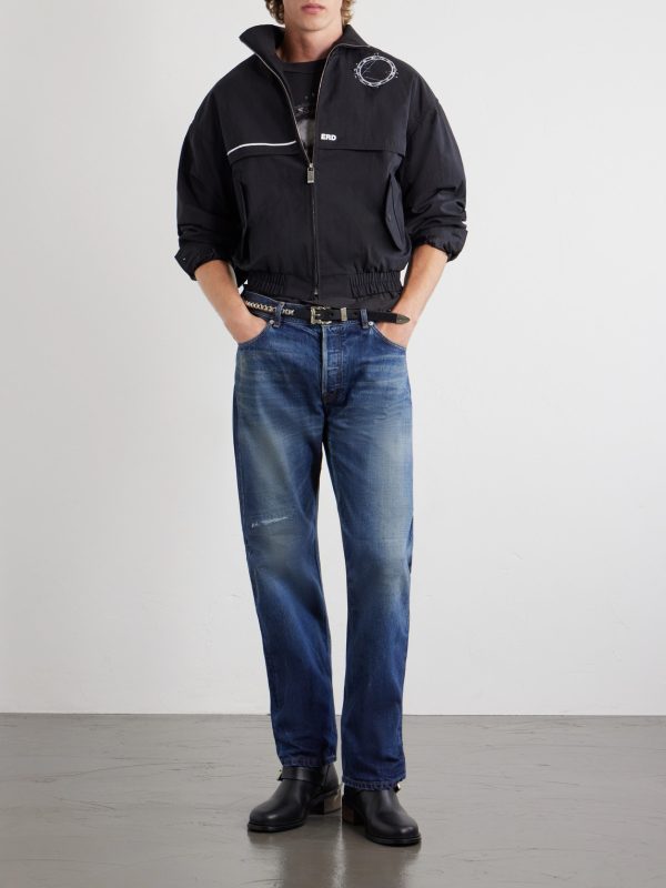 Serge Logo-Printed Shell Jacket - OU Serge Logo-Printed Shell Jacket - OU