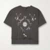 Bed Of Nails Distressed Printed Cotton-Jersey T-Shirt Bed Of Nails Distressed Printed Cotton-Jersey T-Shirt