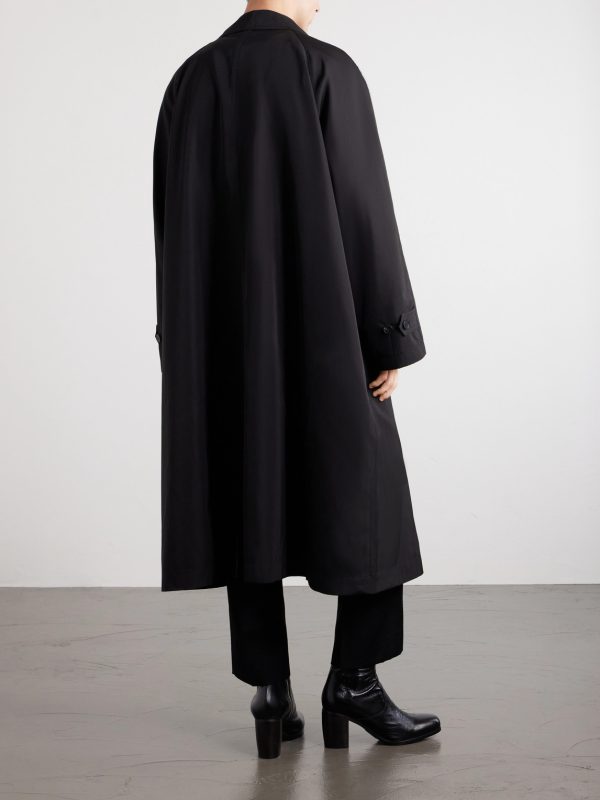 I'm Your Man Twill Trench Coat - BK I'm Your Man Twill Trench Coat - BK
