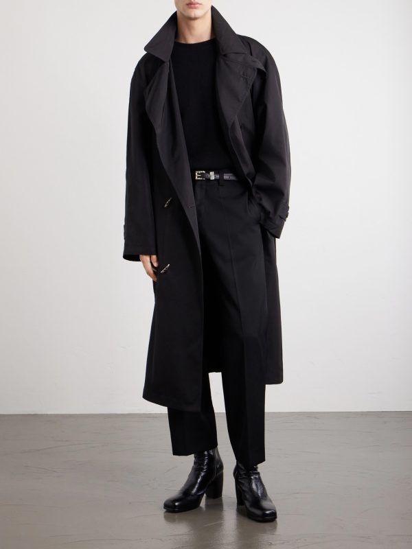 I'm Your Man Twill Trench Coat - OU I'm Your Man Twill Trench Coat - OU