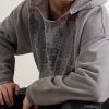 Photo D’Elisabeth Distressed Printed Cotton-Jersey Hoodie - CU Photo D’Elisabeth Distressed Printed Cotton-Jersey Hoodie - CU
