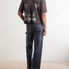 Jeremy Distressed Printed Cotton-Jersey T-Shirt - BK Jeremy Distressed Printed Cotton-Jersey T-Shirt - BK