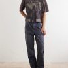 Jeremy Distressed Printed Cotton-Jersey T-Shirt - OU Jeremy Distressed Printed Cotton-Jersey T-Shirt - OU