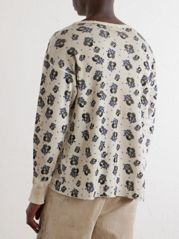 Brain's Heart Printed Cotton-Jersey T-Shirt - BK