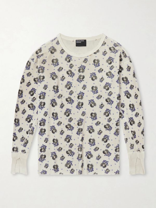 Brain's Heart Printed Cotton-Jersey T-Shirt