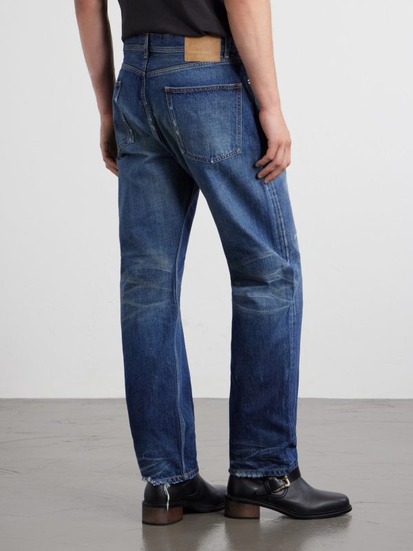 Tommy Tonsil Straight-Leg Distressed Jeans - BK Tommy Tonsil Straight-Leg Distressed Jeans - BK