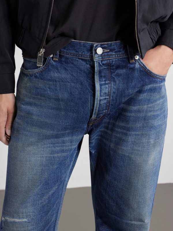 Tommy Tonsil Straight-Leg Distressed Jeans - CU Tommy Tonsil Straight-Leg Distressed Jeans - CU