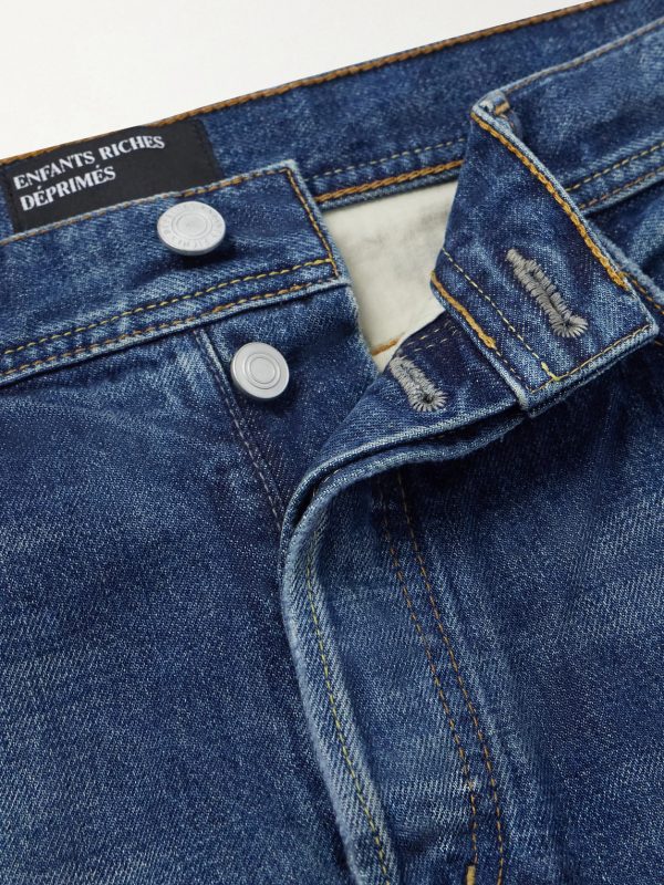 Tommy Tonsil Straight-Leg Distressed Jeans - E1 Tommy Tonsil Straight-Leg Distressed Jeans - E1