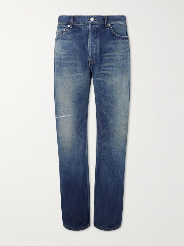 Tommy Tonsil Straight-Leg Distressed Jeans Tommy Tonsil Straight-Leg Distressed Jeans