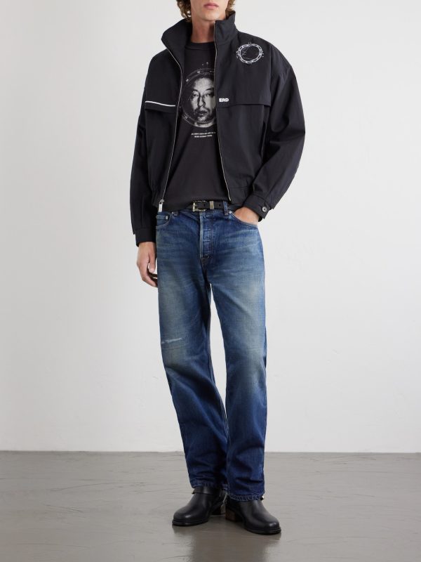 Tommy Tonsil Straight-Leg Distressed Jeans - OU Tommy Tonsil Straight-Leg Distressed Jeans - OU