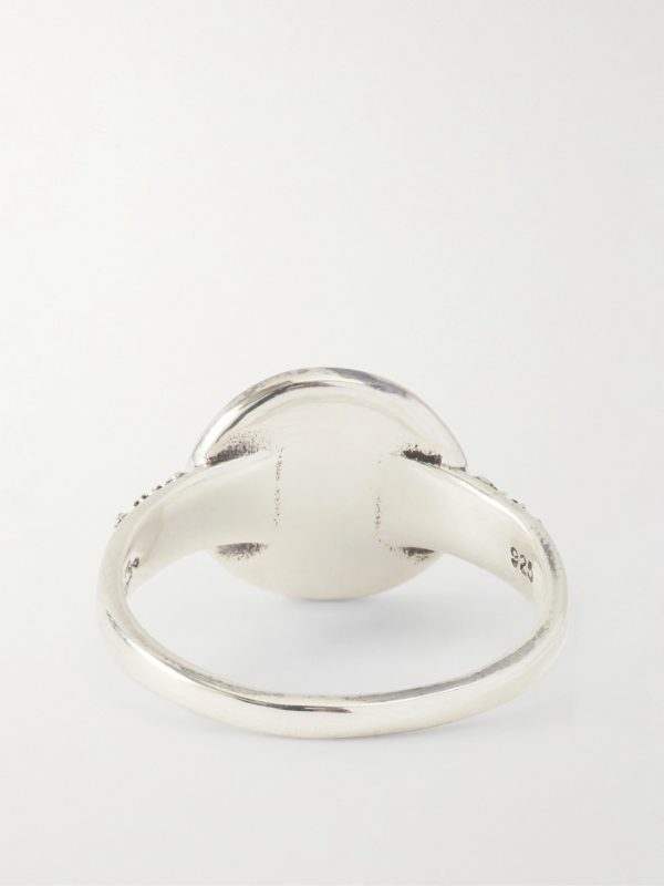 X Sterling Silver Ring - BK X Sterling Silver Ring - BK