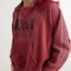 Oklahoma City Church Afterhood Distressed Printed Cotton-Jersey Hoodie - CU Oklahoma City Church Afterhood Distressed Printed Cotton-Jersey Hoodie - CU