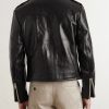 Afterlife Leather Jacket - BK