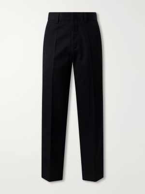 Henri's Everyday Straight-Leg Virgin Wool-Twill Trousers