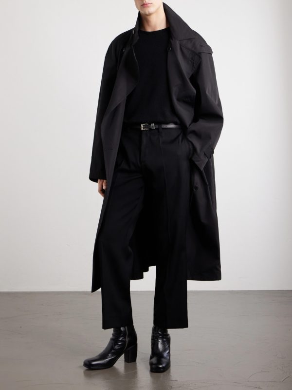 Henri's Everyday Straight-Leg Virgin Wool-Twill Trousers - OU Henri's Everyday Straight-Leg Virgin Wool-Twill Trousers - OU