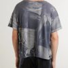 Film On Paper Printed Cotton-Jersey T-Shirt - BK Film On Paper Printed Cotton-Jersey T-Shirt - BK
